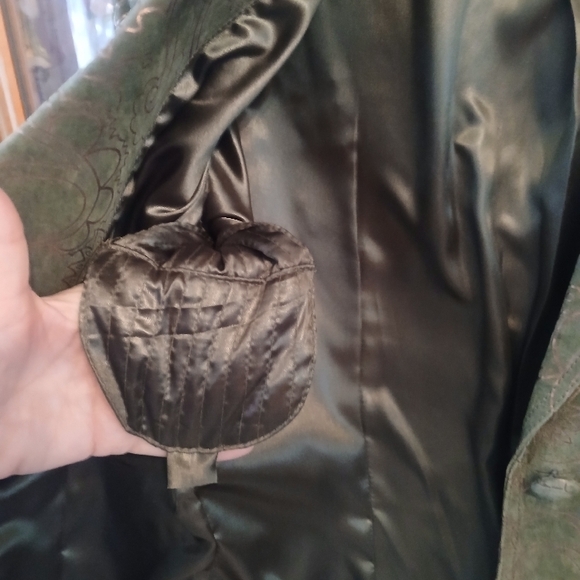 Pamela McCoy Green Suede Blazer - Picture 6 of 8